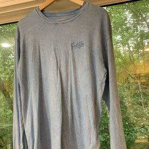 hollister light blue long sleeve tee